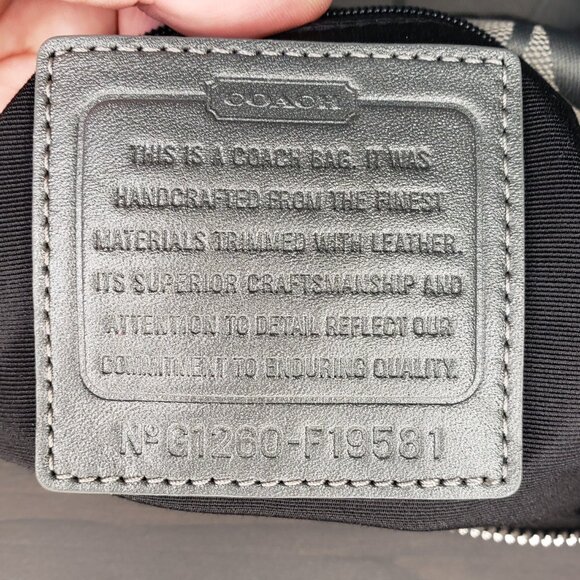 Gray Coach Women's Shoulder Bag - Picture 15 of 15